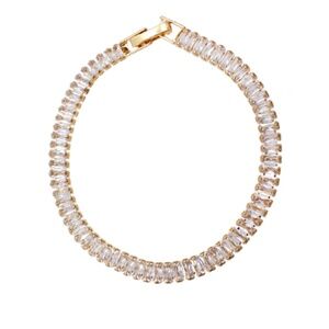 Baguette Rhinestone Bracelet